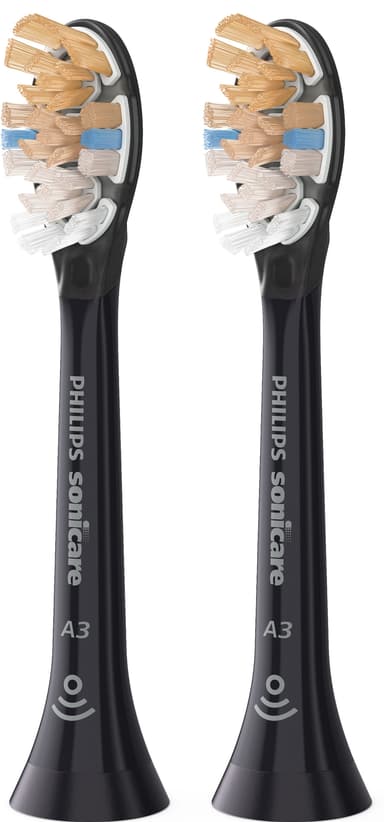 Philips Sonicare tandborsthuvud HX909211 (svart, 2-pack)