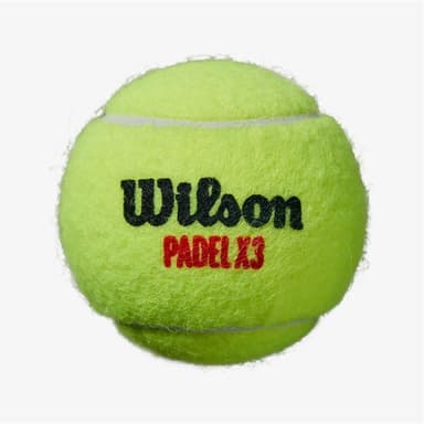 3-pack med Wilson Padelbollar