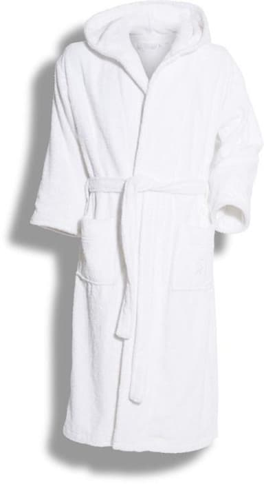 Kosta Linnewäfveri Badrock Med Huva Vit L/Xl