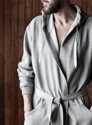 Kosta Linnewäfveri Badrock College, Grå, L/XL