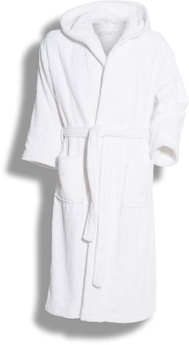 Kosta Linnewäfveri Badrock Med Huva Vit L/Xl