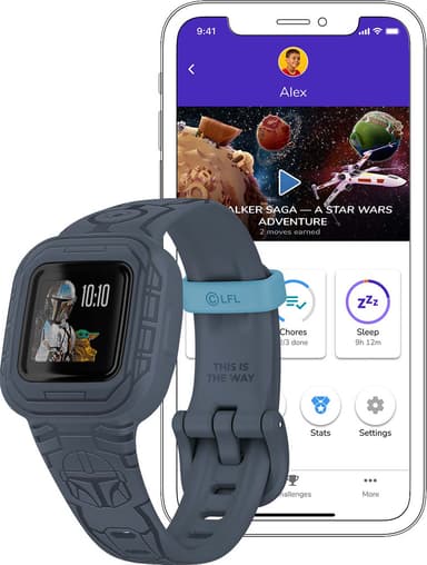 Garmin Vívofit Jr. 3 Star Wars The Mandalorian aktivitetsarmband