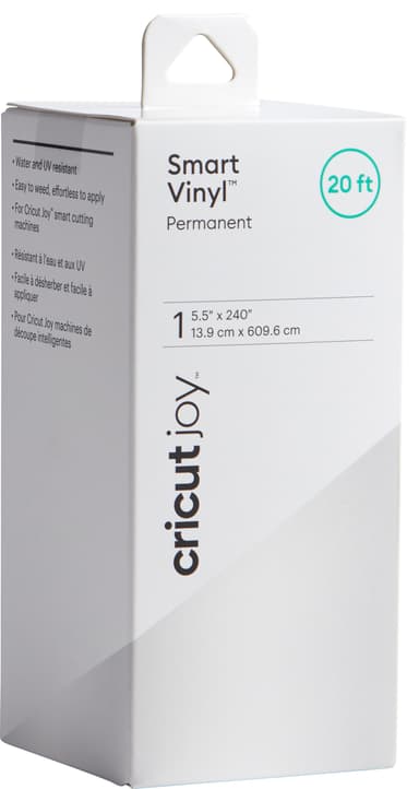 Cricut Joy Smart Vinyl rulle 14x610 cm (white)