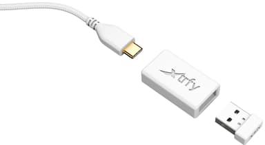 Xtrfy M42 trådlös gamingmus (vit)