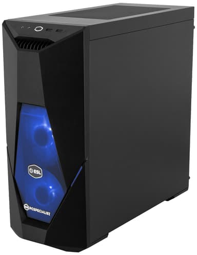 PCSpecialist ESL Play i5-12/16/500/3050 stationär dator för gaming