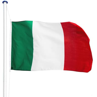 tectake Aluminium Flaggstång - Italien