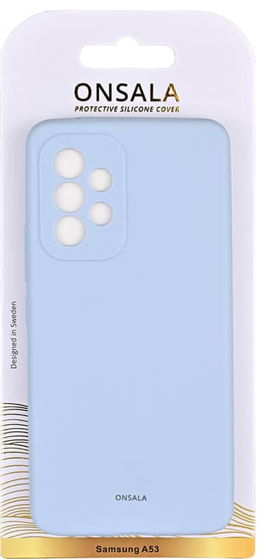 Onsala Silicone fodral för Samsung Galaxy A53 (Light Blue)