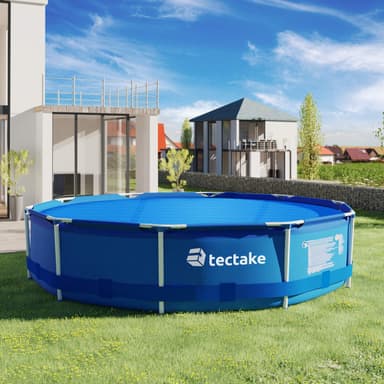 tectake Poolskydd runt - Ø 549 cm