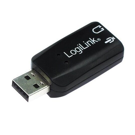 LogiLink USB-ljudkort 2-kanals stereo (UA0053)