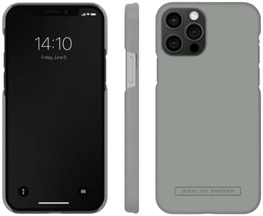 iDeal of Sweden fodral för iPhone 12/12 Pro (ash grey)