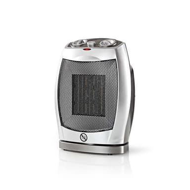 Keramisk värmefläkt | 750 och 1 500 W | Grå