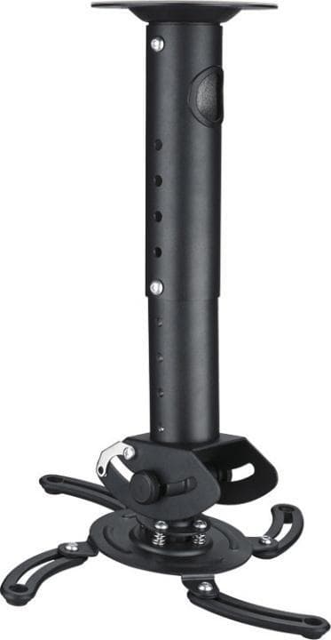 DELTACO takfäste för projektor, 302-402mm höjd, max 15kg (ARM-500L)