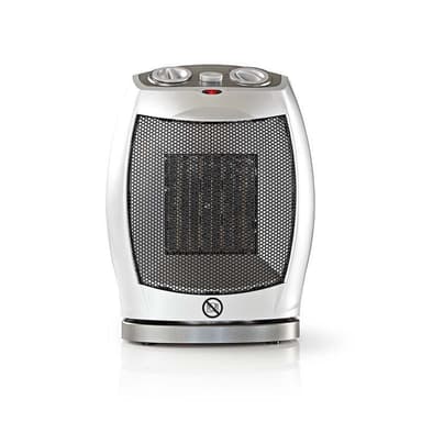 Keramisk värmefläkt | 750 och 1 500 W | Grå