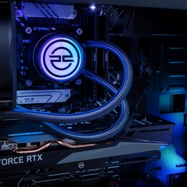 PCSpecialist ESL Play i5-12/16/500/3050 stationär dator för gaming