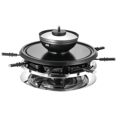 Unold Raclette 8 fonduegafflar, 8 pannor,