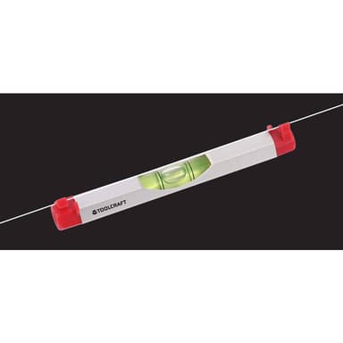 TOOLCRAFT TO-7084002 Vattenpass snörre 100 mm 1 mm/m