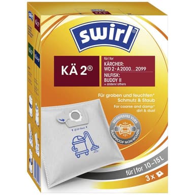 Swirl KÄ 2® Dammsugarpåsar 3 st