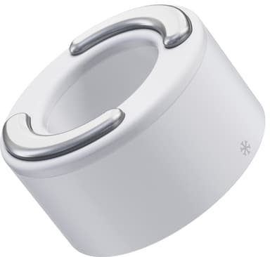 TheraFace Pro Hot & Cold Rings-tillbehör by Therabody (vit)