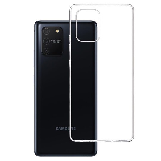 3MK genomskinligt fodral för Samsung Galaxy S10 Lite TPU, genomskinlig