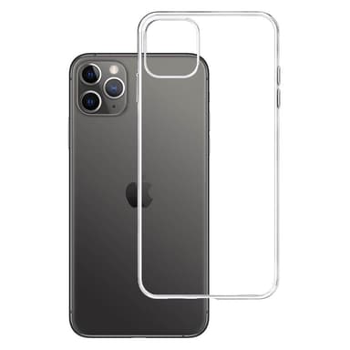 3MK för iPhone 13 Pro, TPU, Transparent, Klar telefonväska