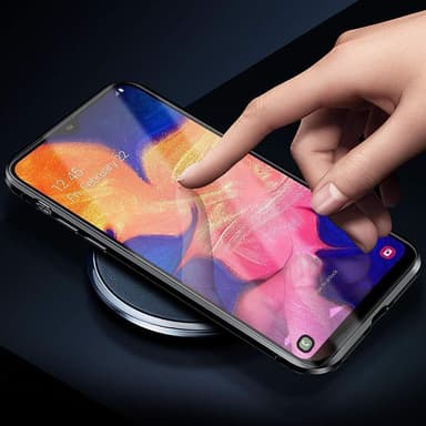 Samsung Galaxy A10 skal med skärmskydd Svart
