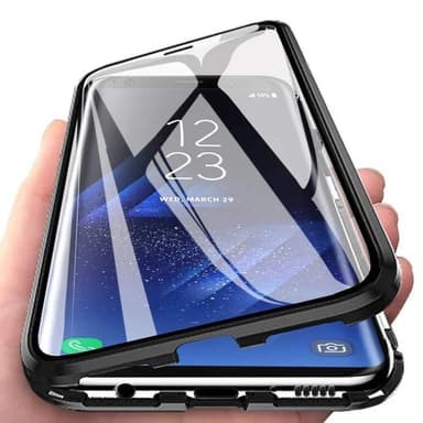 Samsung Galaxy A81 skal dubbelsidigt härdat glas Svart