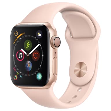 Apple Watch 4 40mm (guld alu/rosa sand sportband)
