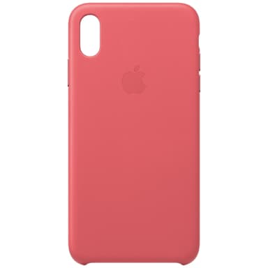 iPhone Xs Max läderfodral (rosa)