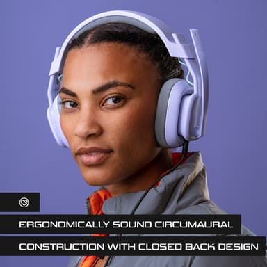 Astro A10 Gen 2 gaming headset för PC (lila)