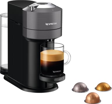 Nespresso Vertuo Next kaffemaskin av Delonghi ENV120GY (grå)