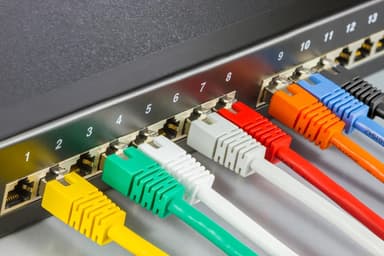 F/UTP Cat6 patch cable, 0.5m, 250MHz, Delta-certified, LSZH