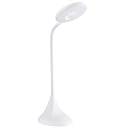 Böjbar LED bordslampa med mobilställ och dimmer