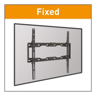 Barkan Flat/ Curved TV Wall Mount E302+ Wall Mount, Fixed, 19-65 ", Ma