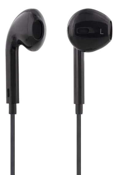 E100 Semi-in-ear headset, answer button, 3.5mm, mic, black