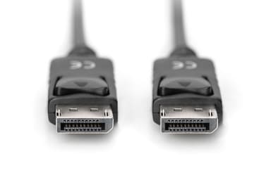 Digitus DisplayPort anslutningskabel AK-340100-010-S Svart, DP till DP