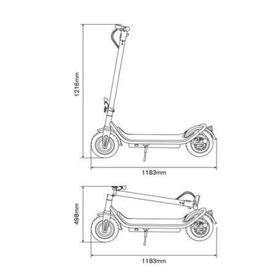 elektrisk skoter Scrambler CITY CROSS-E 