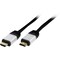DELTACO HDMI kabel, HDMI High Speed with Ethernet, 4K, 3m, svart