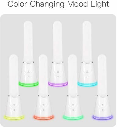 Multifunktions LED bordslampa med display och dimmer