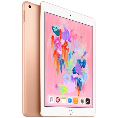 iPad (2018) 32 GB WiFi + Cellular (guld)