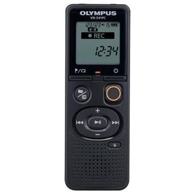 Olympus Digital Voice Recorder VN-541PC Svart, WMA, Segmentdisplay 1,3