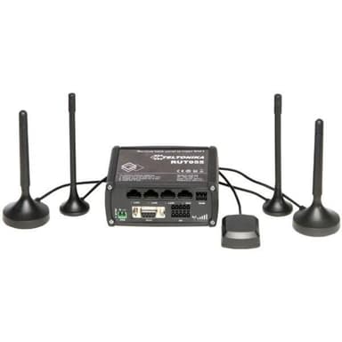 Teltonika RUT955 GSM-3G-4G-router,dual sim,4G upp till 150 Mbps,svart