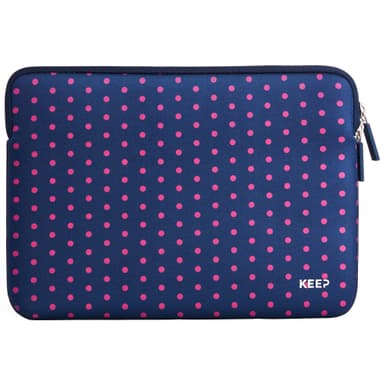 Keep fodral till MacBook 12" neopren (rosa prickar) Keep fodral till MacBook 12" neopren (rosa prickar)