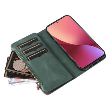 KS Plånboksfodral till Xiaomi 12 - Grön