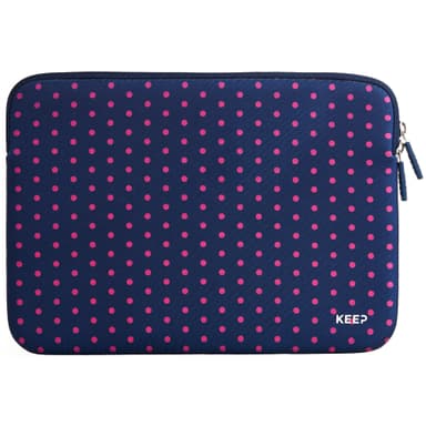 Keep fodral till MacBook Pro 13" neopren (rosa prickar) Keep fodral till MacBook Pro 13" neopren (rosa prickar)