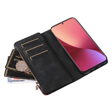 KS Plånboksfodral till Xiaomi 12 - Svart