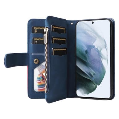 KS Plånboksfodral till Samsung Galaxy S21 FE - Blå
