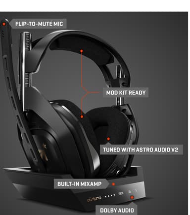 Astro A50 trådlöst gaming headset+ Astro A50 Base Station