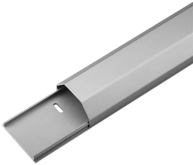 Goobay Halvrund kabelkanal i aluminium