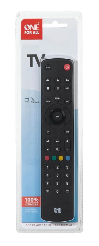 URC 1210 Universalfjärrkontroll - Contour TV