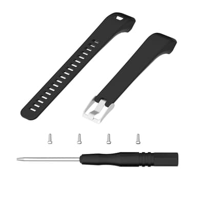 Garmin Vivosmart HR armband silikon 7 delar Svart (L)